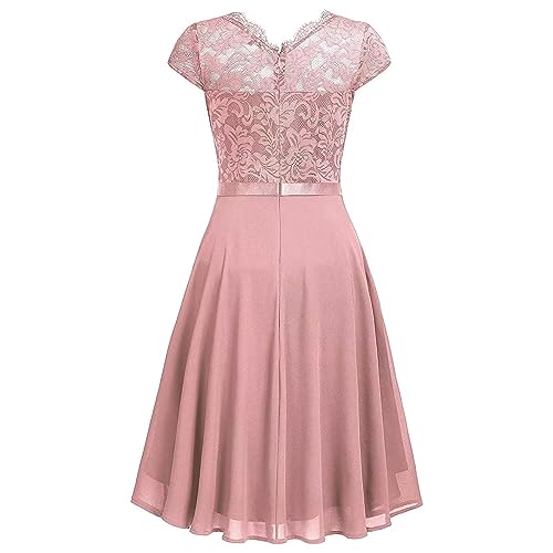 Robe de soirée courte en mousseline : solution confort pour mariage d'été