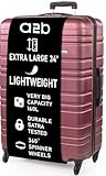 A2B Luggage Hardside Suitcases with Wheels - Hard Shell Luggage Quality Tested Wheels & Handles...