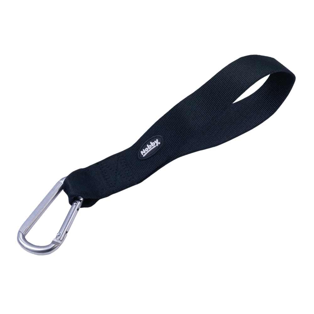 Nobby Safety Belt and Short Guide Black 38 mm x 30 cm