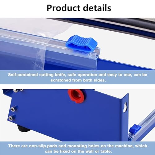 Dispensador Manual de Film Estirable – Herramienta de Envoltura de Palets para Equipos de Empaque Eficientes y Maquinaria de Embalaje con Film
