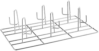 Wire Chicken Roasting Rack, Stainless Steel, 20 13/16" x 12 3/4" x 6 1/4", Rectangle, Silver