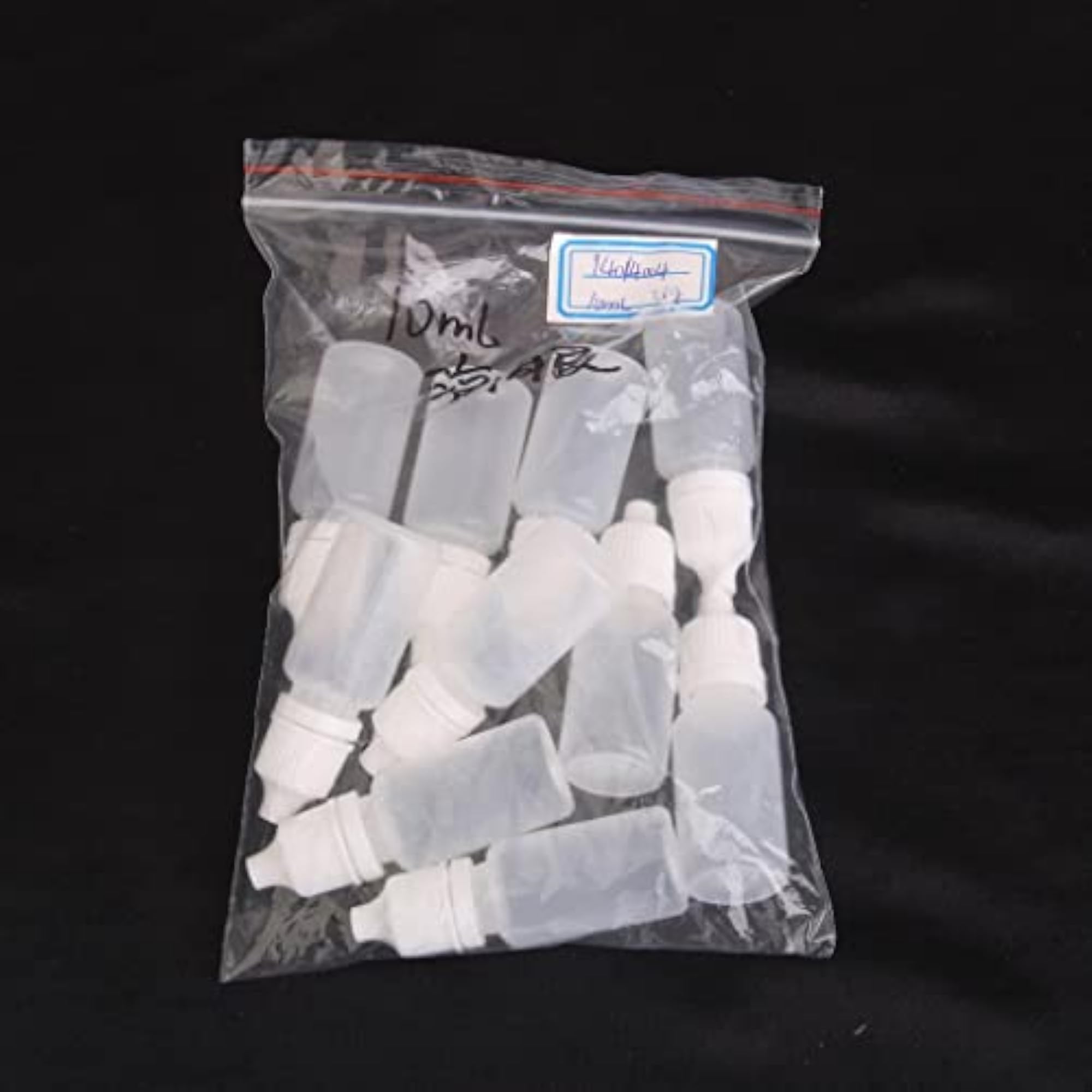 20x10x Empty Squeezable Dropper Bottle 10ml