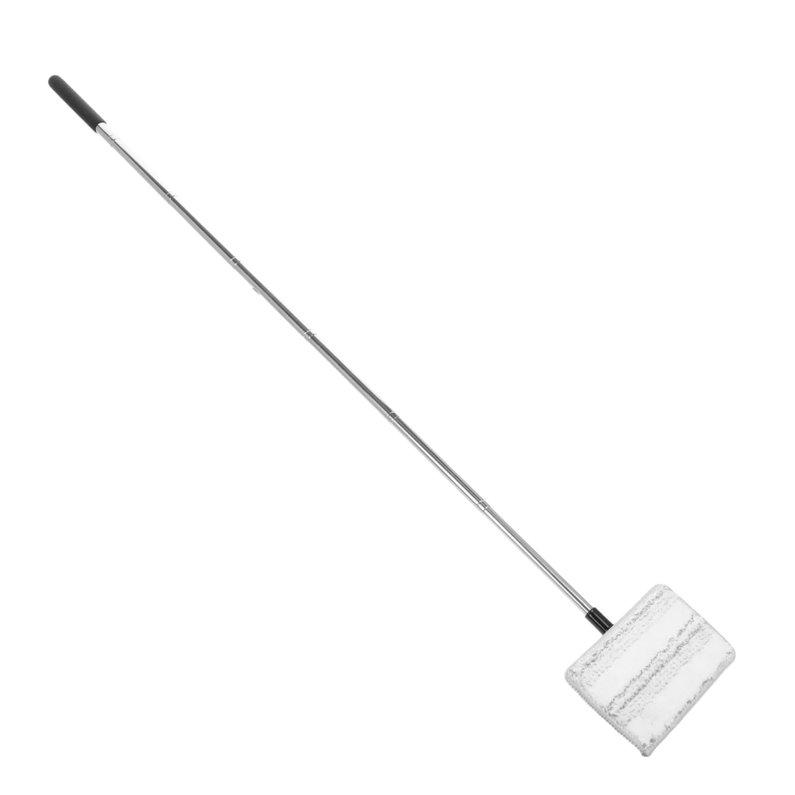 Unomor Rearview Mirror Wiper Rear View Mirror Car Wash Mop Mini Squeegee Car Mirror Squeegee Car Window Cleaner Car Windshield Cleaner Brush Squeegee Small Stainless Steel Rubber Black