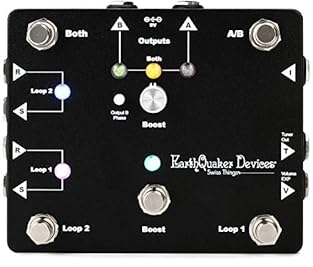 Use as many pedals as you'd like without tone-suck; eliminate volume pedal tone-suck by using any expression pedal to control volume Quickly and easily bypass or engage All of your effects with one click Use Flexi-Switch technology with every pedal i...