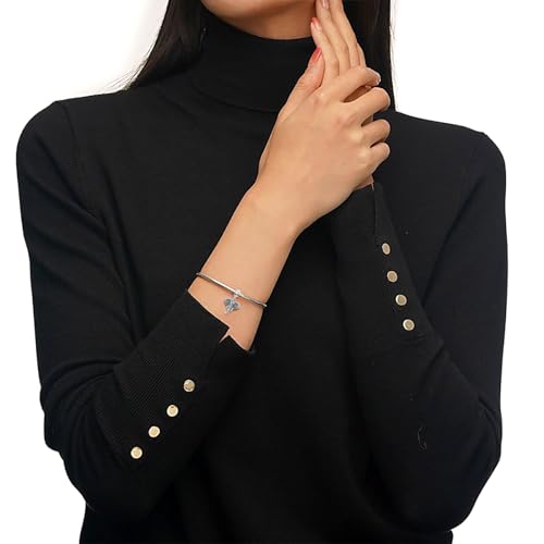 Ladybug Elephant Lucky Four Leaf Clover Charm Bead for Pandora Bracelet4