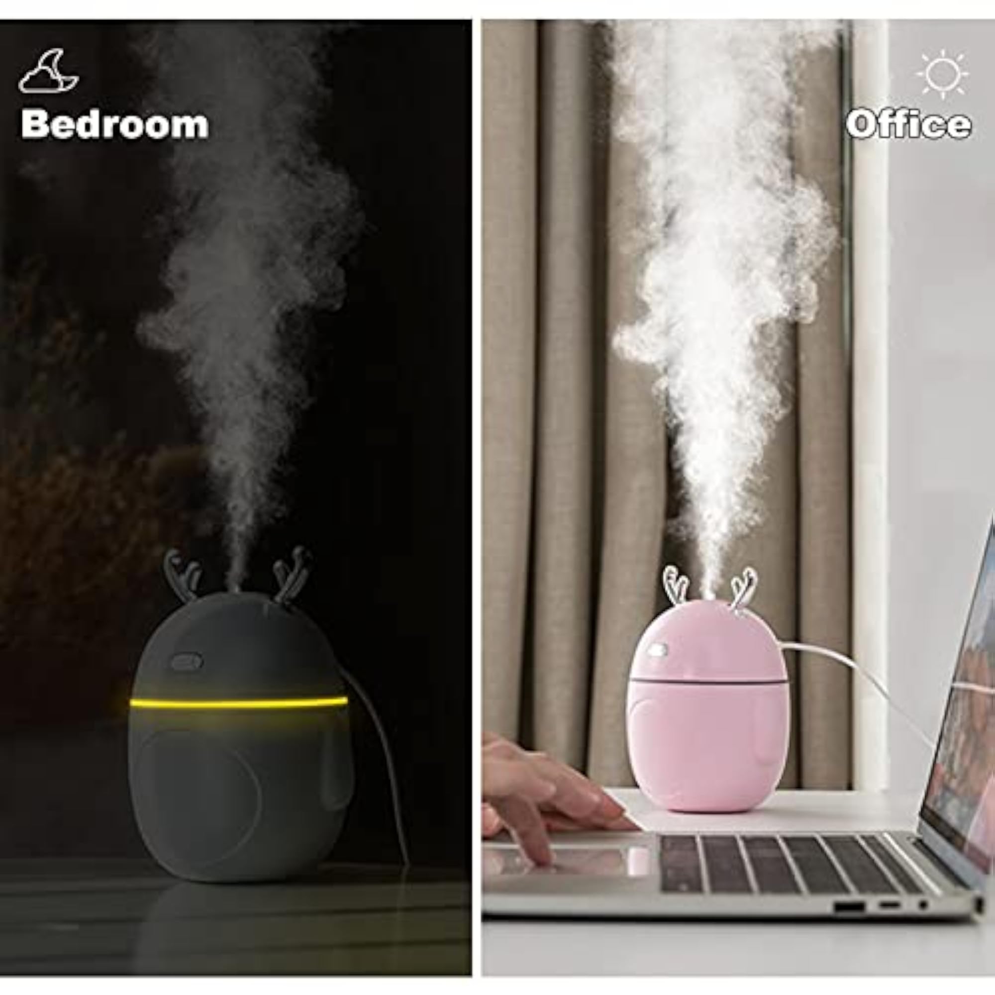 Generic Mini Air Humidifier for Home and Car