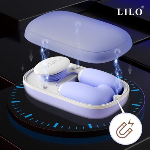 Mini Sugador e Bullet Lilo 12 Modos de Pulsação 2,5cm x 5cm Silicone Recarregável Sugador de Clitori