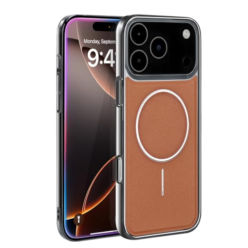 Étui cuir iPhone 17 Pro robuste mince avec protection boutons galvanisée - 2