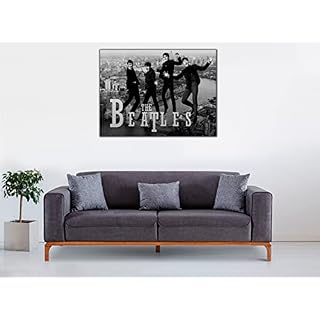 Impression sur toile encadrée The Beatles Rock Band 2 30 x 20 cm – 38 mm de profondeur - Les Beatles, Paul McCartney, John Lennon, RIngo Starr, George Harrison Impression sur toile encadrée The Beatles Rock Band 2 30 x 20 cm – 38 mm de profondeur – Image 3