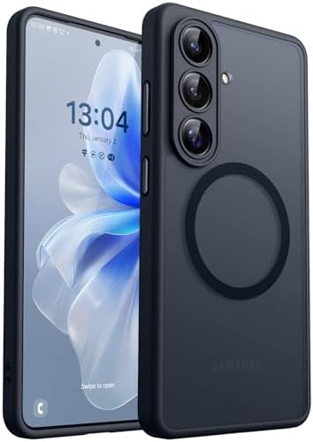 CANSHN für Samsung Galaxy S26 Plus Hülle mit Kameraschutz, Schwarz