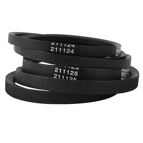 AOLKKSI 211124 & 211125 Washer Belt Kit Fit for Whirlpool Maytag Jenn-Air Washers - Replaces 12112425VP 210024 22002570 AP4011179 PS2005284 12112425