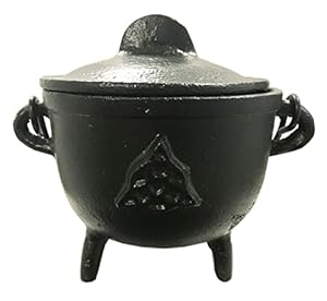 Crystalo Triquetra Kociołek Żeliwny 10 cm