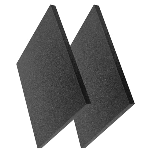 Tutamaz 2 Stück Schaumstoff Zuschnit, 400 x 300 x 40 mm Schaumstoffeinlage Werkzeug, Einsätze für Koffer, Würfelschaumstoff Rasterschaumstoff zum Selbst Zuschneiden Werkzeug Foam