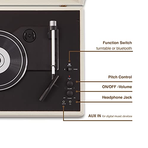 Crosley Mercury Platine Vinyle – Tourne Disque – Tourne Disque Vinyle – Platine Vinyle Bluetooth – Platines Vinyles… - Les Beatles, Paul McCartney, John Lennon, RIngo Starr, George Harrison Crosley Mercury Platine Vinyle - Tourne Disque - Tourne Disque Vinyle - Platine Vinyle Bluetooth - Platines Vinyles… – Image 7