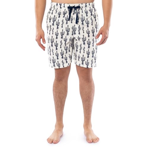 Wrangler Mens Printed Jersey Knit Pajama Sleep Shorts