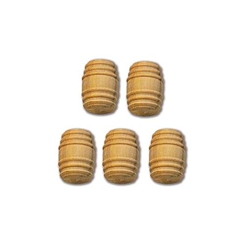 Outletdel ocio Estrutura 80024. Barril de oj 11 x 16 mm. 5 unidades. Acessório modelismo naval