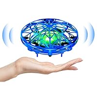 kizplays UFO Mini Drone, Kids Toys Hand Controlled Helicopter RC Quadcopter Infrared Induction Remote Control Aeroplanes Flying Toy for Boys Girls