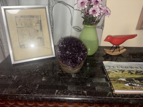 Image of Extreme Rocks & Fossils Superior Best Amethyst Cluster (Deep Purple Amethyst, Unique Specimens 7 to 8 lbs)