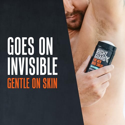 Right Guard Xtreme Defense Invisible Solid, Antiperspirant Deodorant, Arctic Refresh Scent - 5-in-1 Deodorant for Men, 72-Hour Odor Control, 2.6 oz (4 Pack)