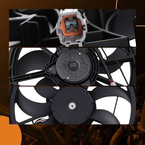 Image of maXpeedingrods Radiator Cooling Fan Assembly for Nissan Altima 2.5L 4-Door 2019-2022, 214816CA0A 214816CA1A 624300