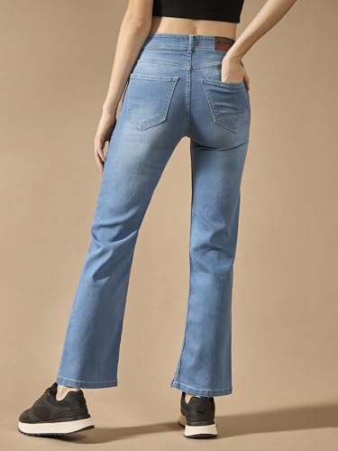 Image of Dolce Crudo High Rise Bootcut Jeans for Women