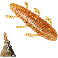 Amazon.co.jp: ソフトワームルアー | 45mm バス釣りルアー | 2.4