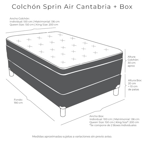 Opiniones y reviews de Box Spring Air los 10 mejores. 20 Imagen adicional