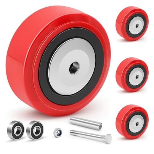 Premium 5" Polyurethane Caster Wheels