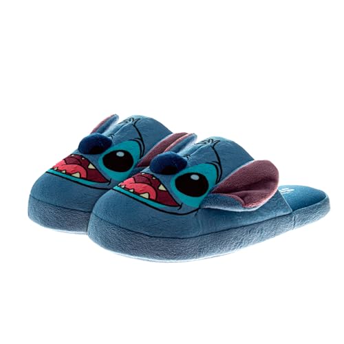 Chaussures d'intérieur douces Lilo et Stitch pour femme, pantoufles confortables