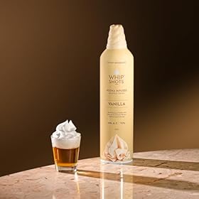 VANILLA WHIPSHOTS | Vodka Infused Whipped Cream | 10% ABV | 200ml | Party like Cardi B | Made to be shared | Shots, Cocktails, Boozy Brunch, Party – Whipshots