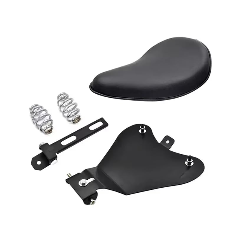 Siège de moto classique avec couvre selle coussin épais et ressorts de base universels