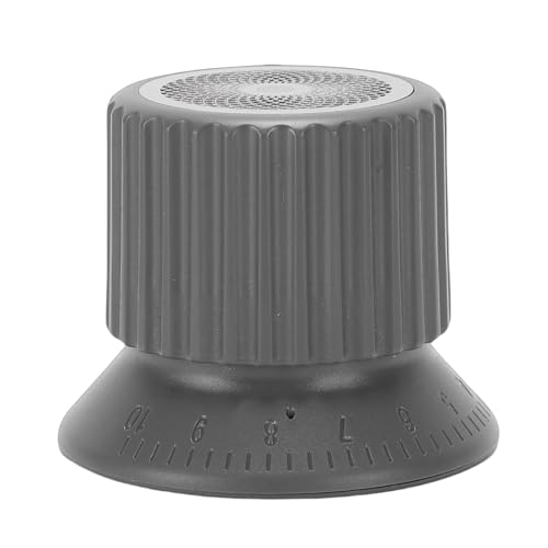 SENECESLI Haut-Parleur Bluetooth Magnétique, Mini Support de Téléphone Portable pour Téléphone, Son Surround 360°, Bluetooth 5.3, Double Mode D'appairage, Idées d'anniversaire de Noël, (Black)