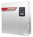 iHeat Tankless AHS27-D 240V 112.5A 27KW Stainless Steel Enclosure 3/4" MIP 16" by 17" by 3.5" Electric Water Heater, 17.5 lb