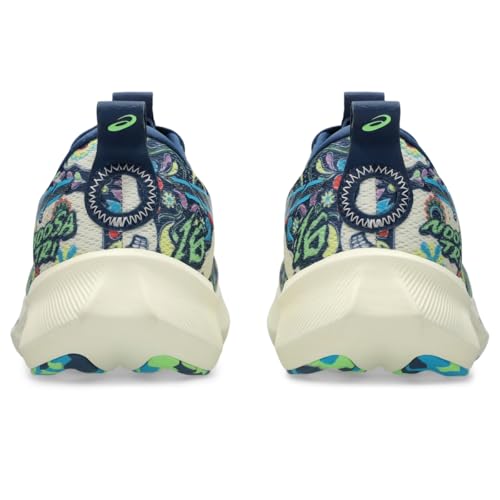 ASICS Men's Noosa TRI 16 Running Shoes - Midnight Blue/Lime Burst, Size 9.5 angle 5
