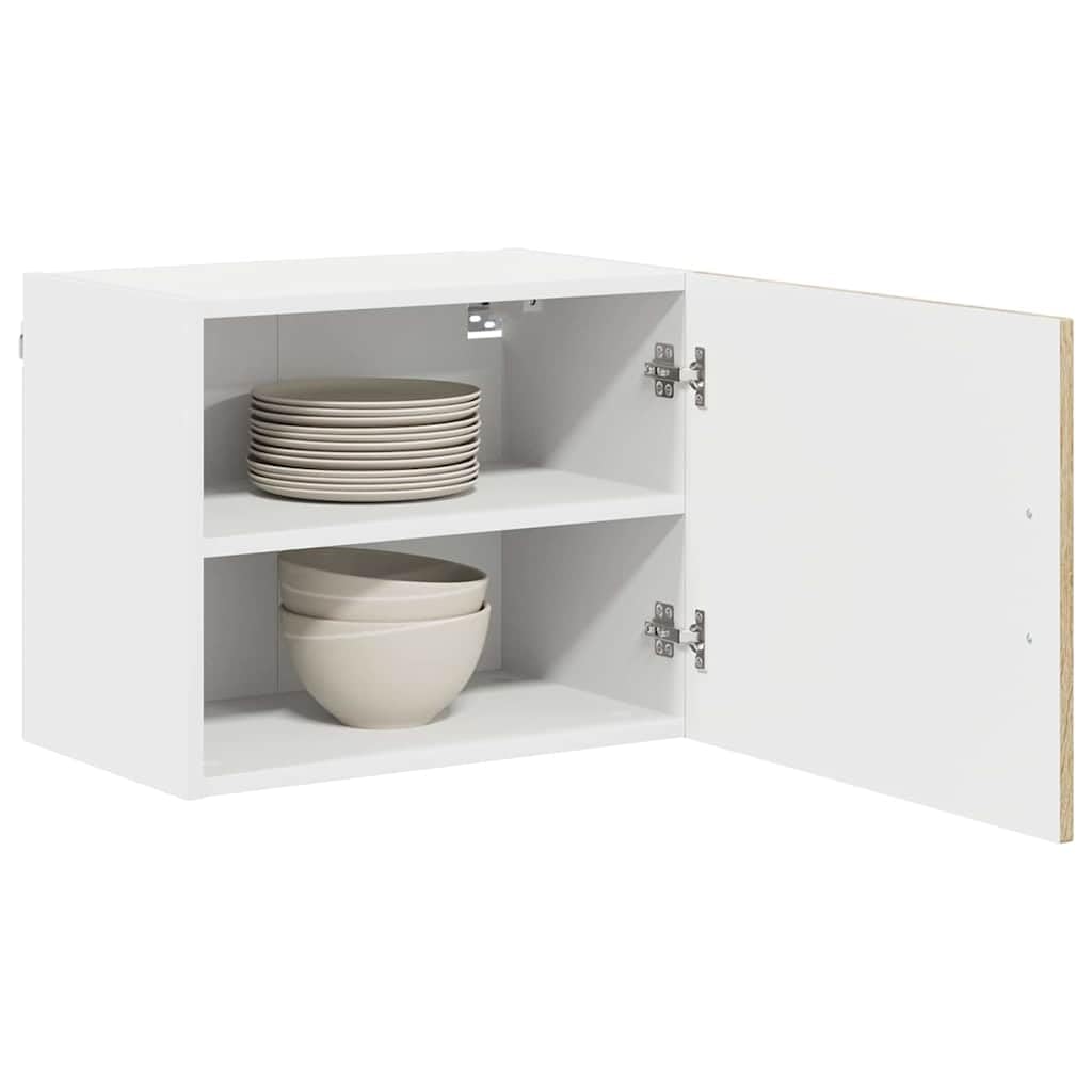 Küchenschrank Kalmar Sonoma-Eiche 50 x 31 x 40 cm Holzwerkstoff Küchenunterschrank mit großem Stauraum und modernem Design als praktisches Küchenzubehör