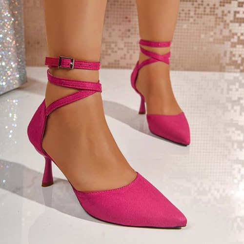 Elegant Women's Stiletto Heels Pointed Toe Dress Shoes for Wedding Party Daily Wear Comfortable Slip On Fashion3