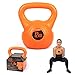 Phoenix Fitness RY971 Kettlebell da Allenamento, Peso massimo del bollitore Bell per la forza e l'allenamento cardio, 12KG, colore Arancione