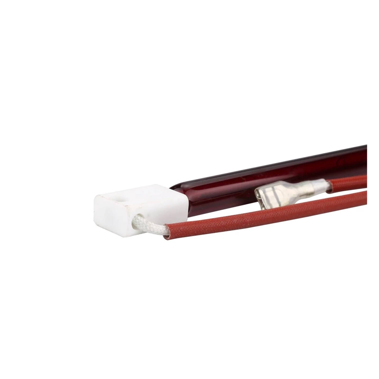 Tubo de Calor halógeno de vacío de Color rubí de 350 mm, 500 W, 220 V, con lámpara infrarroja de Alambre de tungsteno y Elemento de Cuarzo infrarrojo, 4 Unidades Perfection