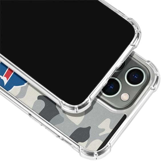 Skinit Clear Phone Case Compatible with iPhone 13 Pro - Officially Licensed NFL Buffalo Bills Camo Design