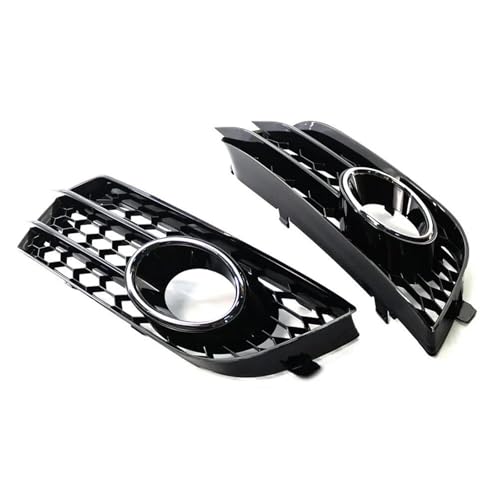 Grille de pare-choc chrome argent pour calandre antibrouillard Audi A1 2010-2014 haut de gamme