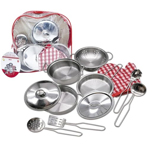 Tachan - Mochila com utensílios de cozinha, cor aço (CPA Toy Group Trading S.L. 780T00494)