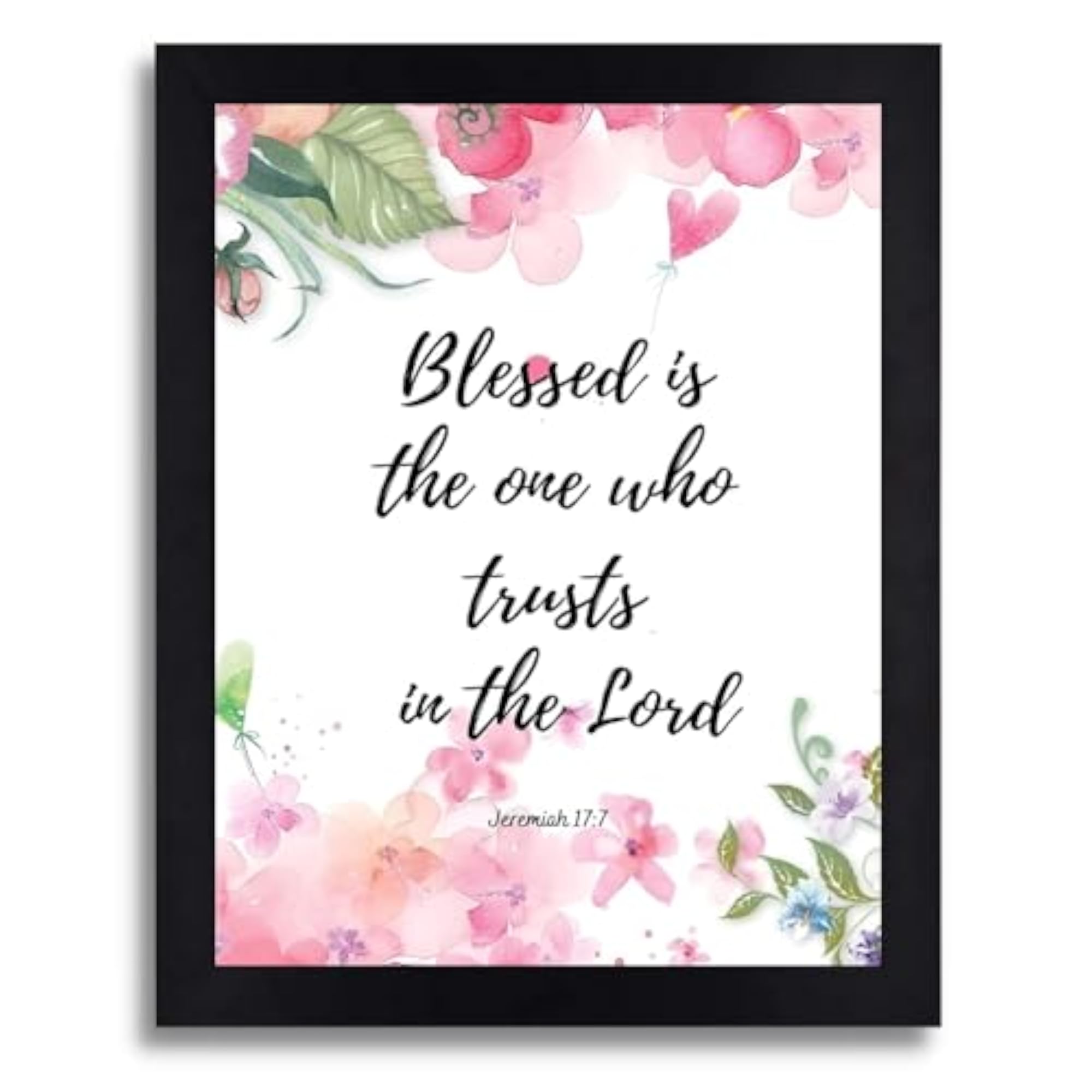 Bible Verses Wall Frames for Prayer Room and Home Decor