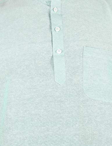 Image of LATEST CHIKAN Men's Cotton Regular Casual Strped Short Kurta Half Sleeves - (SK-LJ.DS.AS)