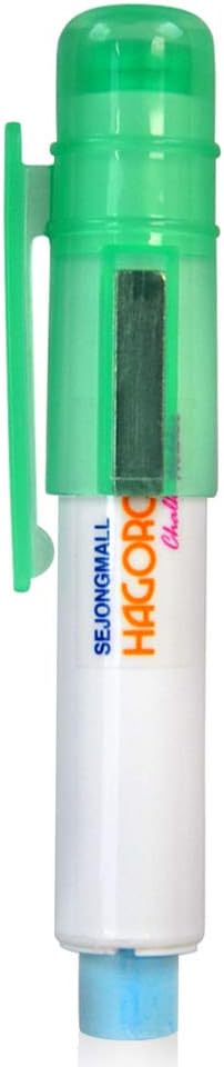Hagoromo Chalk Holder with Magnet Attached [Green Cap and Chalk]