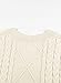 EVALESS Womens Sweater Vest V Neck Sleeveless Sweaters for Women Cable Knit Solid Color Tops Loose Casual Soft Sweater Beige Medium