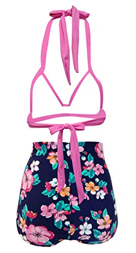 Bikini rétro vintage push-up pour vos vacances à la mer - 4