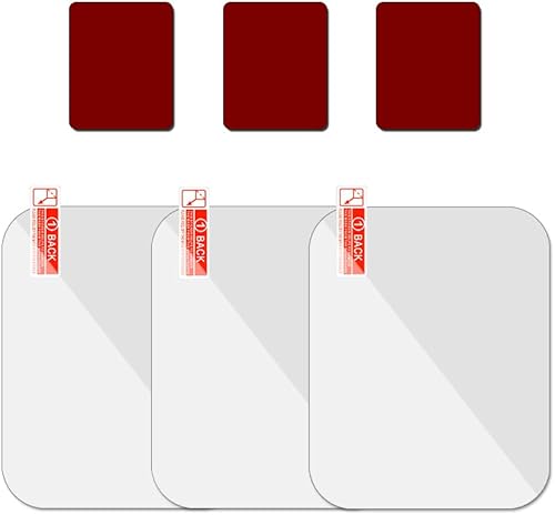 3 almohadillas adhesivas adhesivas para cámara de tablero, cinta adhesiva de repuesto para montaje de cámara de salpicadero, base de cámara de