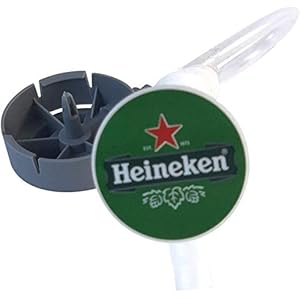 beertender Bierzapfschlauch Set – Bierpumpe zum Anschluss Ihres Fass an die Pumpe {Maschine Krups/SEB} (20 Röhren)