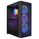 STGSivir PC Gaming Fisso, Computer Gaming, Ryzen 7 fino a 4.6GHz,32GB DDR4 RAM,1TB SSD,WIFI 6, BT 5.0,ventole RGB x3 Windows11 Pro