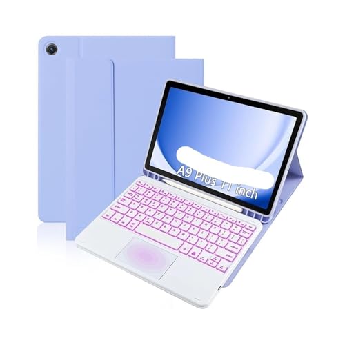 Evita pérdidas de bolígrafo con la funda teclado Samsung Tab A9 Plus YSJX
